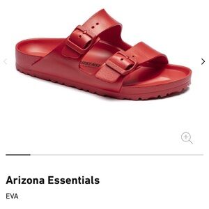 Red Birkenstock Arizona Eva
